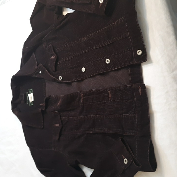 Eddie Bauer burgundy jacket, stretch, size L - Picture 3 of 7